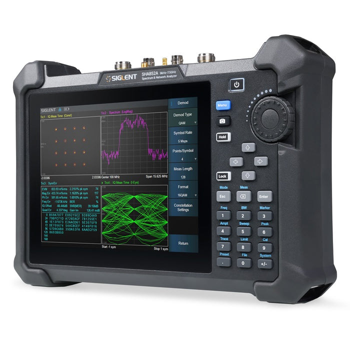 Siglent SHA851A Handheld Spectrum And Vector Network Analyzer - anaum.sa