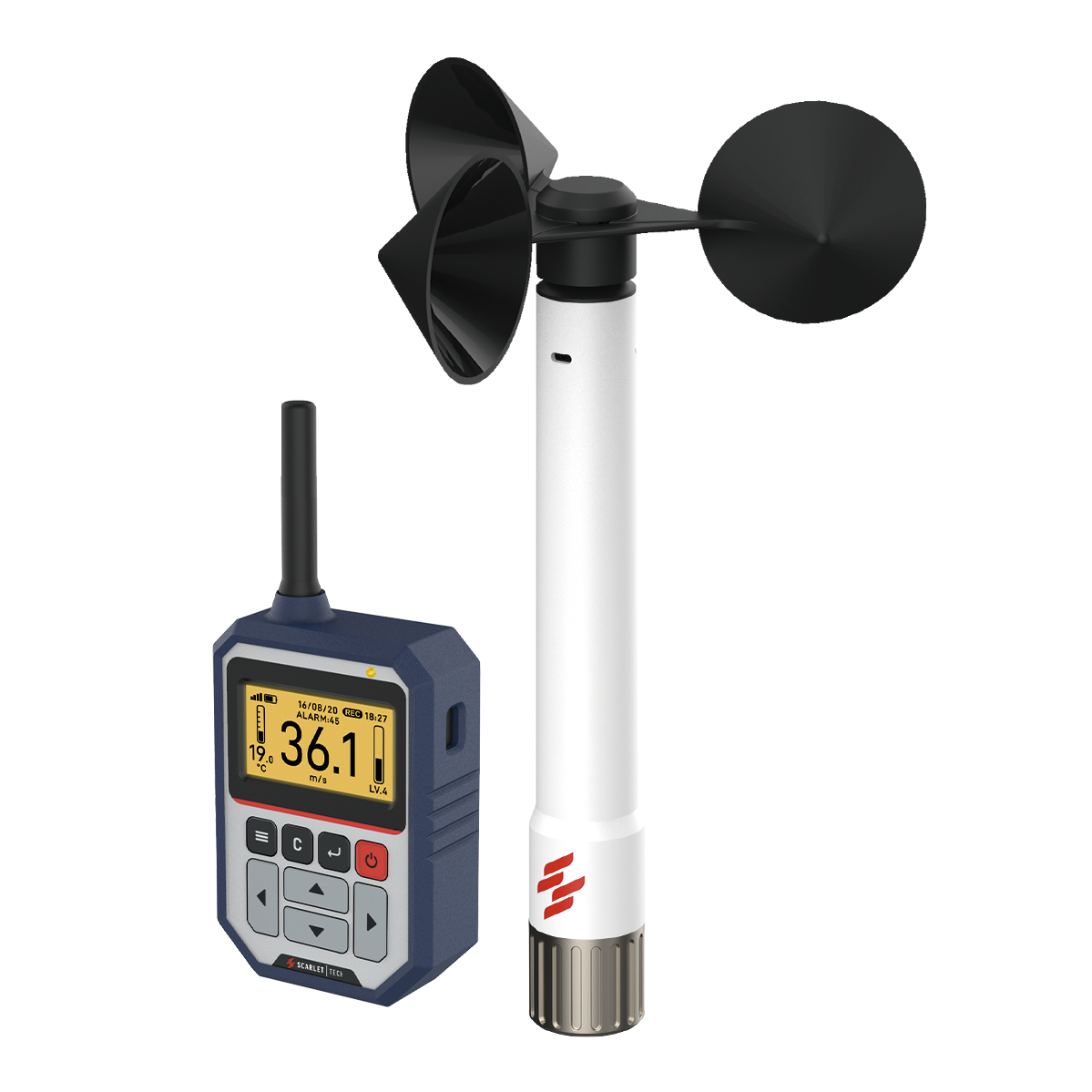 Crane Anemometer anaum.sa