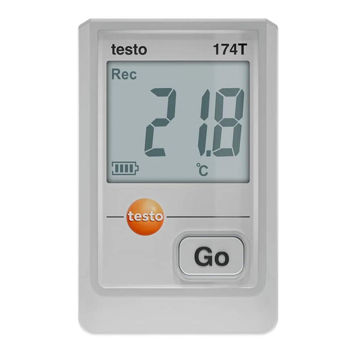 Testo 174 T Mini Temperature Data Logger with USB-C and PC Software
