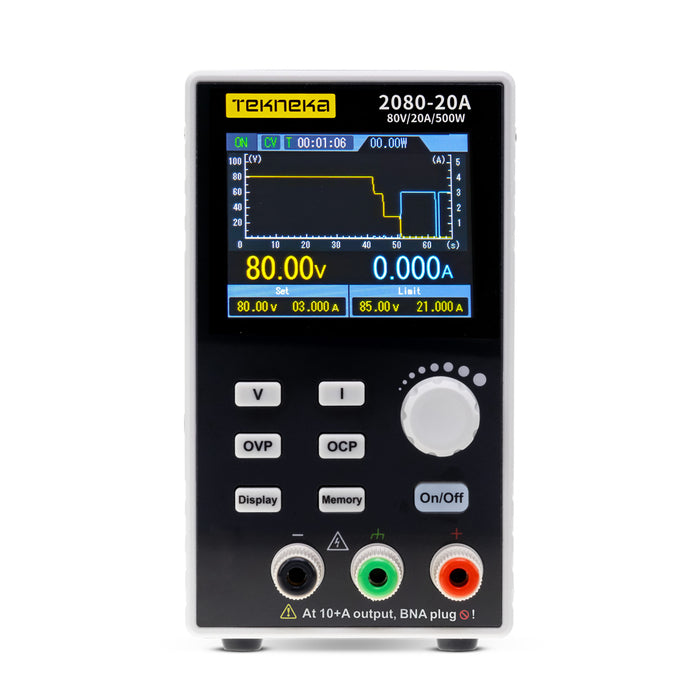 Tekneka 2080-20A DC Power Supply (80V/20A/500W)