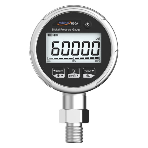 Additel ADT680A Digital Pressure Gauge, Range 4200bar/60000psi - anaum.sa