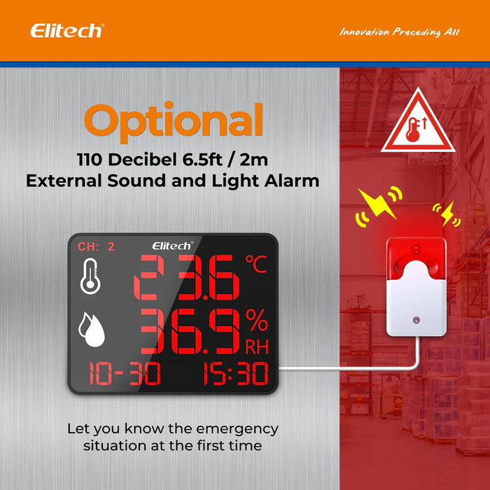 Elitech DR-230W THE WiFi Temperature & Humidity Data Logger (-40 to 85°C)