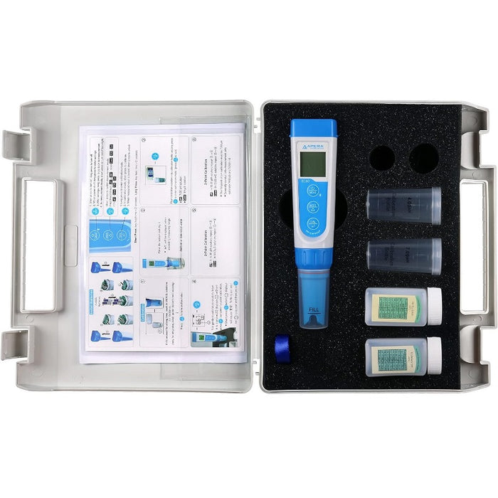 Apera EC60 Premium EC/TDS/Salinity Pocket Tester Kit | Anaum.sa.com
