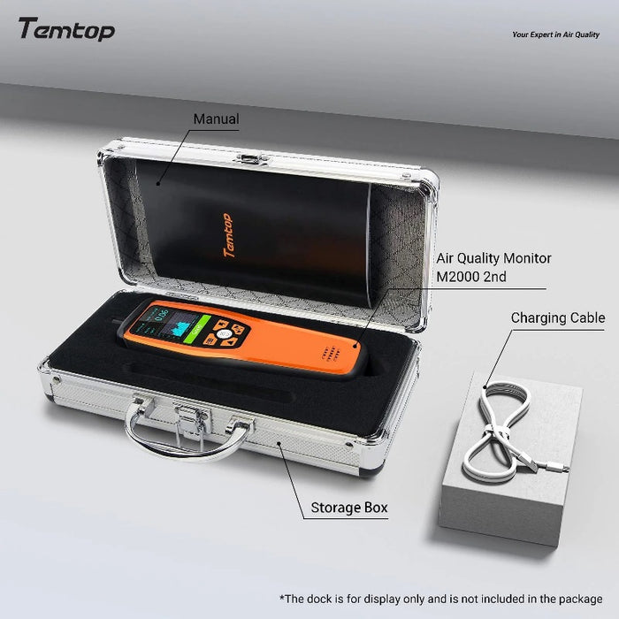 Temtop M2000 2nd Multi-Functional Air Quality Monitor