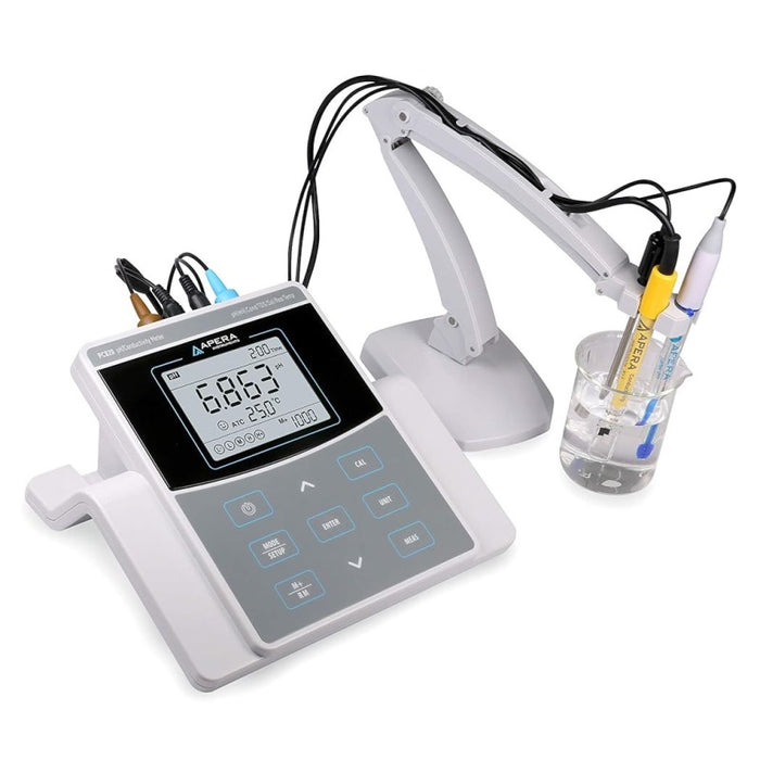 Apera PC820 Precision Benchtop pH/Conductivity Meter Kit