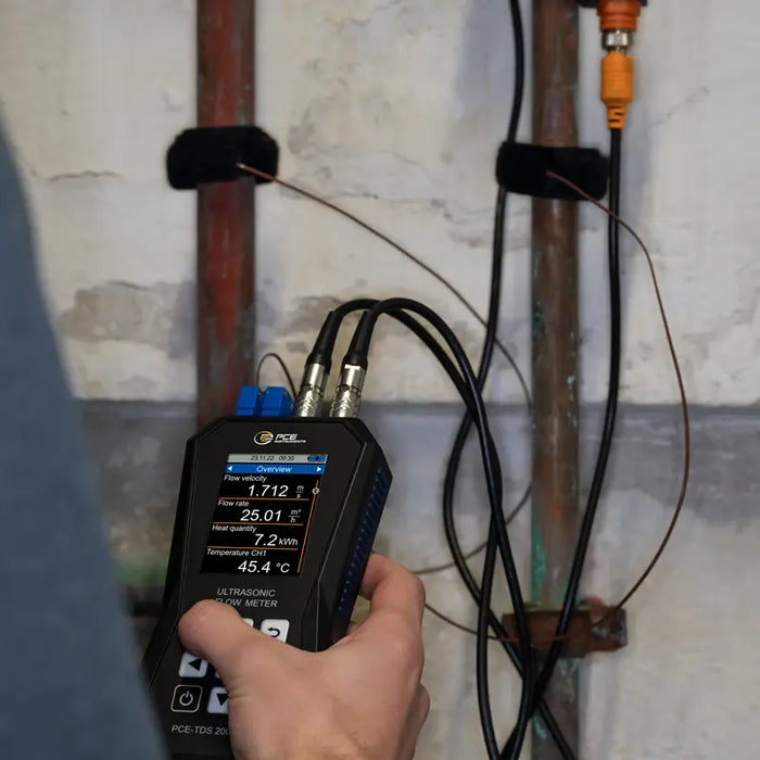 PCE-TDS 200+ SM Ultrasonic Flow Meter