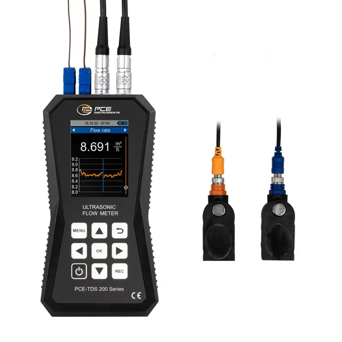 PCE-TDS 200+ M-SW Ultrasonic Flow Meter Kit