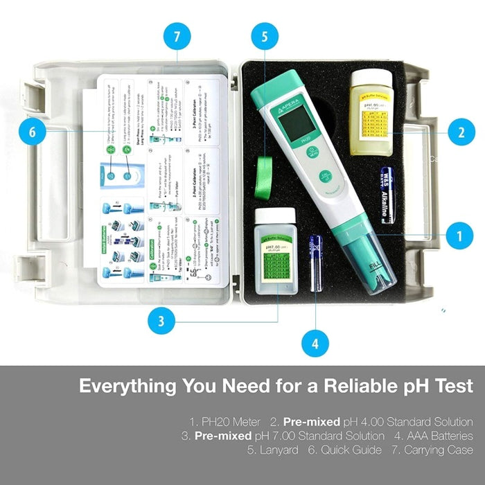 Apera PH20 Value Pocket pH Tester Kit