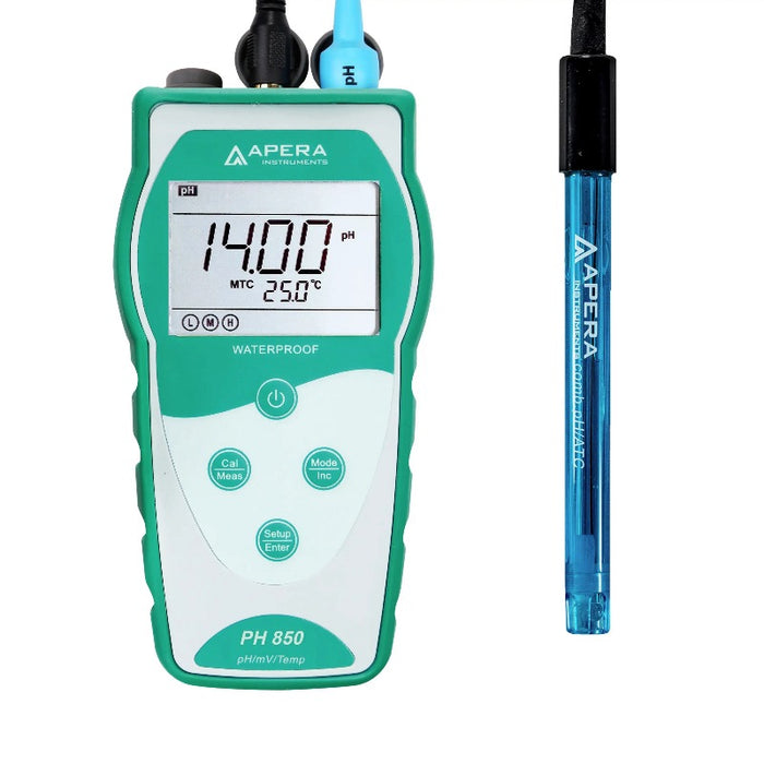 Apera PH850 Portable pH Meter Kit