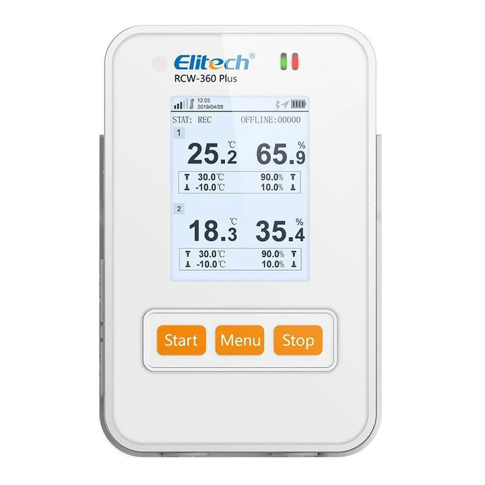Elitech RCW-360Plus-WG-DC-EN Temperature & Humidity Datalogger