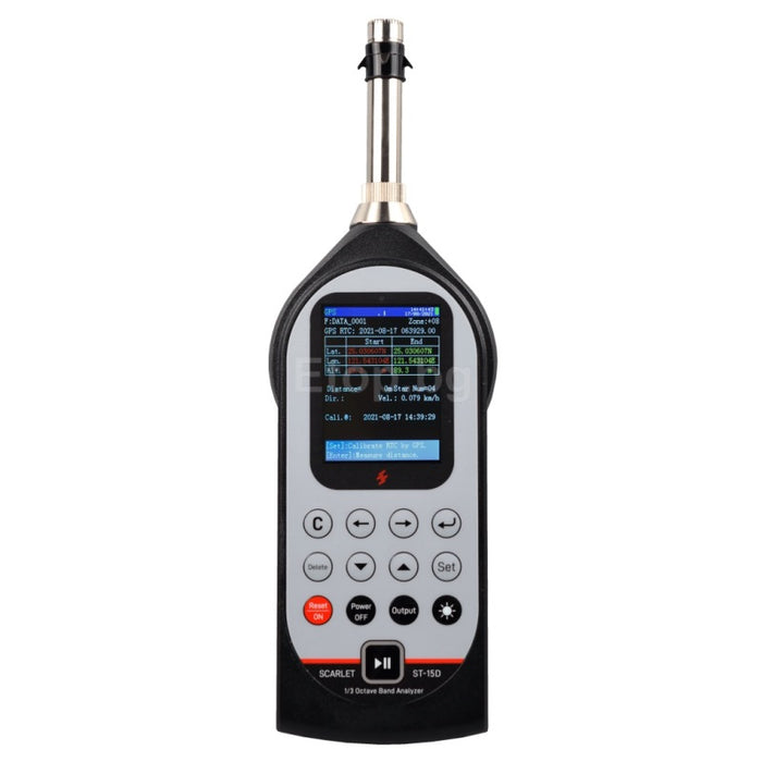 Scarlet ST-15D Class 1 Sound Level Meter With 1/3 OCT Band Analyzer