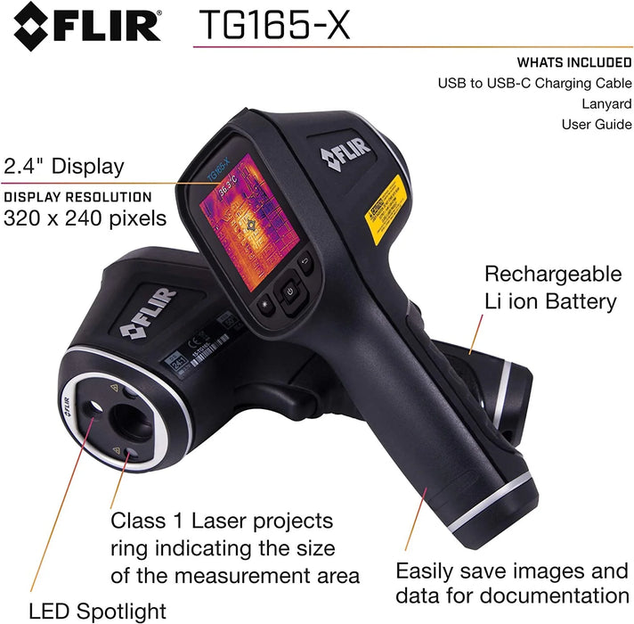 FLIR TG165-X Thermal Camera