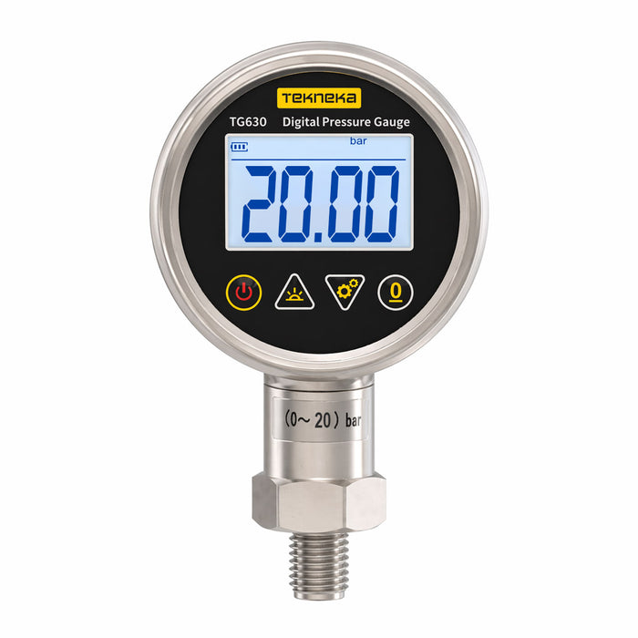 Tekneka TG630-GP20 Digital Pressure Gauge (20bar/290psi)