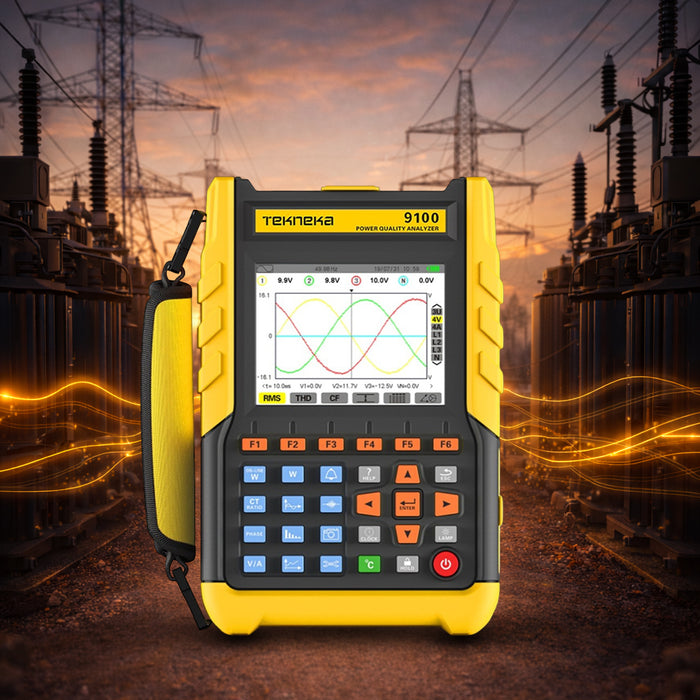 Tekneka 9100 Power Quality Analyzer