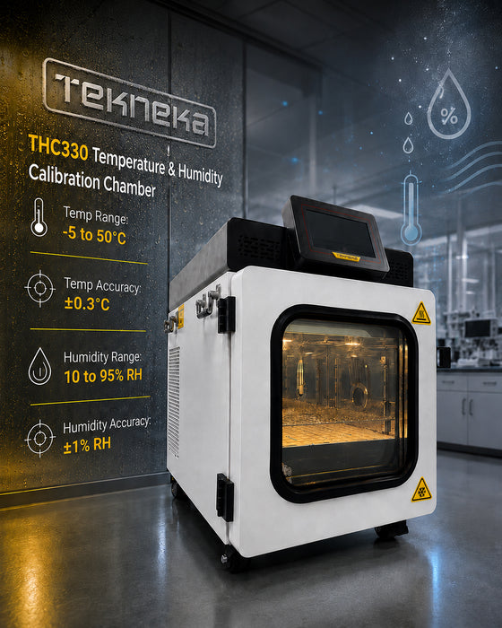 Tekneka THC330 Portable Temperature & Humidity Calibration Chamber