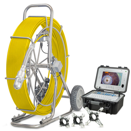 Tekneka VSC260 Pipe Inspection Video Scope, Cable Length 60 Meter - anaum.sa