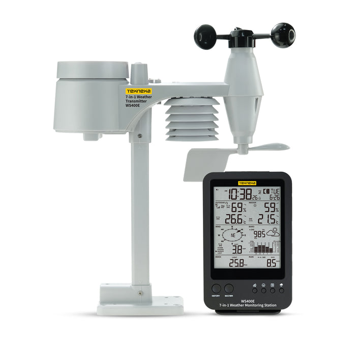 Tekneka WS400E 7-In-1 Weather Monitoring Station