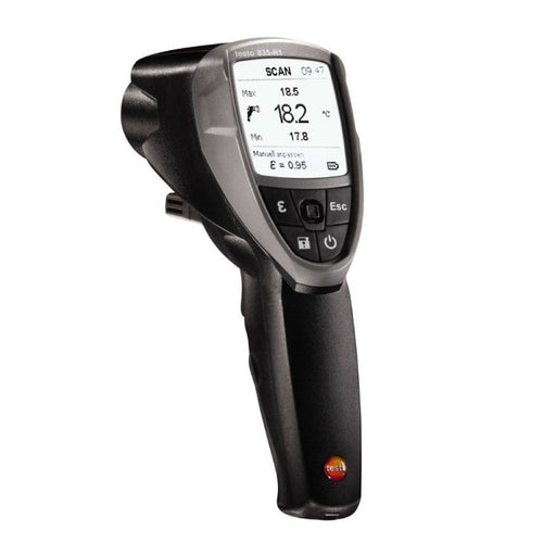 Testo 835-H1 Infrared Thermometer + Moisture Measuring - anaum.sa