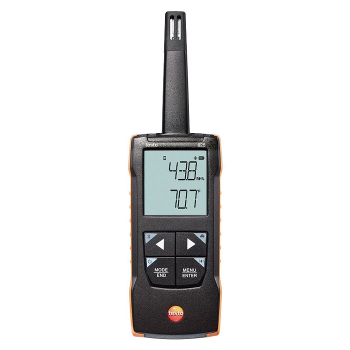 Testo 625 Digital Thermohygrometer With App Connection - anaum.sa