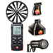 Testo 417 Kit 2 Vane Anemometer With Measuring Funnels And Flow Straightener - anaum.sa