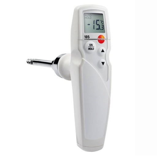Testo 105 One-Hand Thermometer With Frozen Goods Measuring Tip - anaum.sa