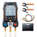 Testo 550s Smart Digital Manifold with wireless clamp temperature probes+ hose fillings - anaum.sa