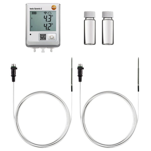 Testo Saveris 2 Set For Temperature Monitoring In Refrigerators - anaum.sa