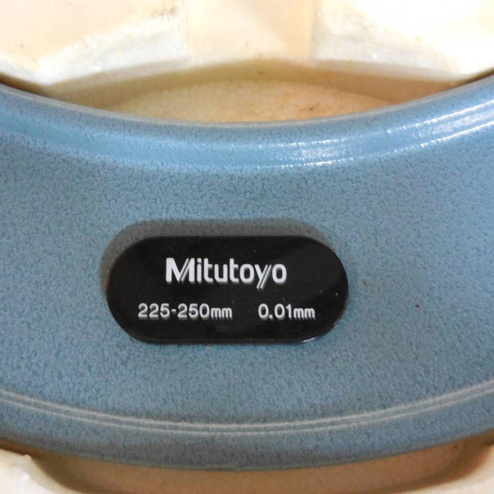 Mitutoyo 103-146-10 : Outside Micrometer Range 225-250mm - anaum.sa