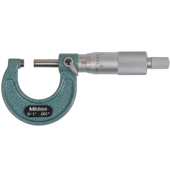 Mitutoyo 103-177 : Outside Micrometer Range 0-1 inch - anaum.sa