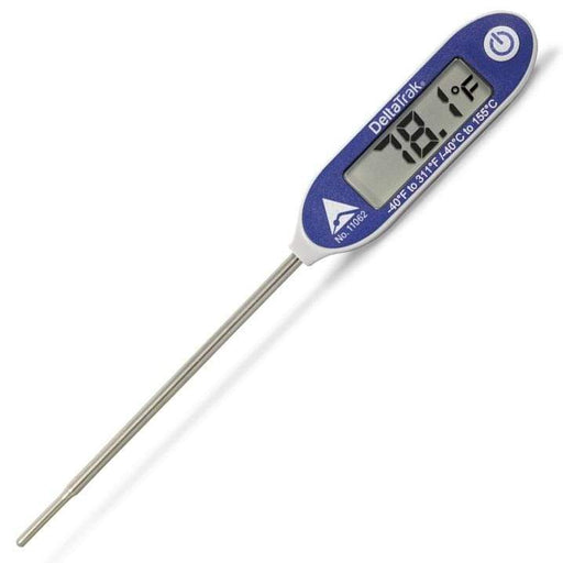 DeltaTrak 11062: FlashCheck® Jumbo Display Auto-Cal Digital Probe Lab Thermometer - anaum.sa