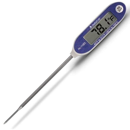 DeltaTrak 11063: FlashCheck Jumbo Display Auto-Cal Needle Probe Thermometer - anaum.sa