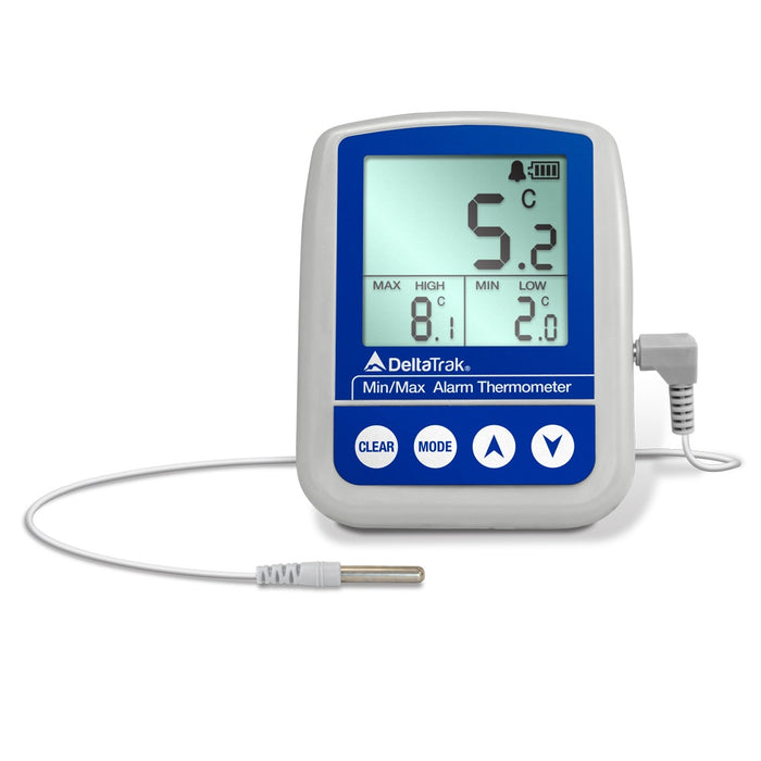 DeltaTrak 12217 : Min-Max Alarm Digital Thermometer - anaum.sa
