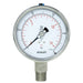 Anaum AN3100 : Pressure Gauge, 0~1 bar, 100mm dia, 1/2" NPT - anaum.sa