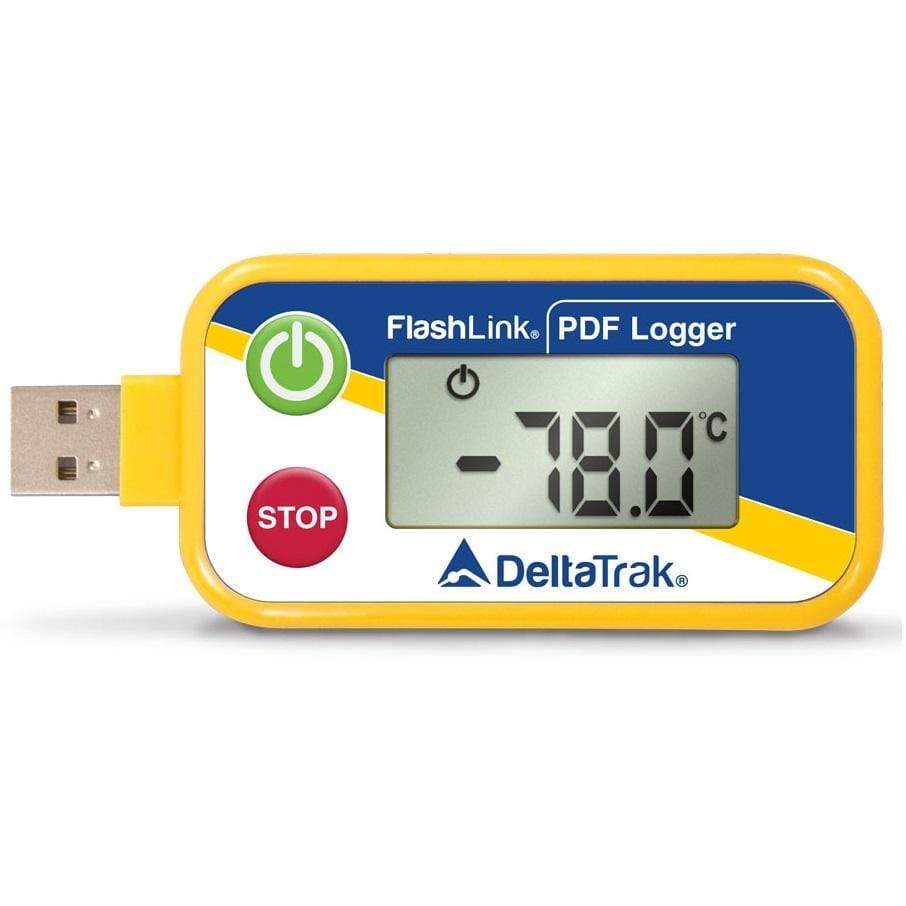 DeltaTrak 40535 FlashLink USB PDF 80°C InTransit Logger / 5Days