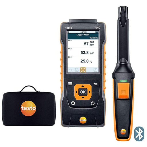 Testo 440 : CO₂ Kit with Bluetooth - anaum.sa