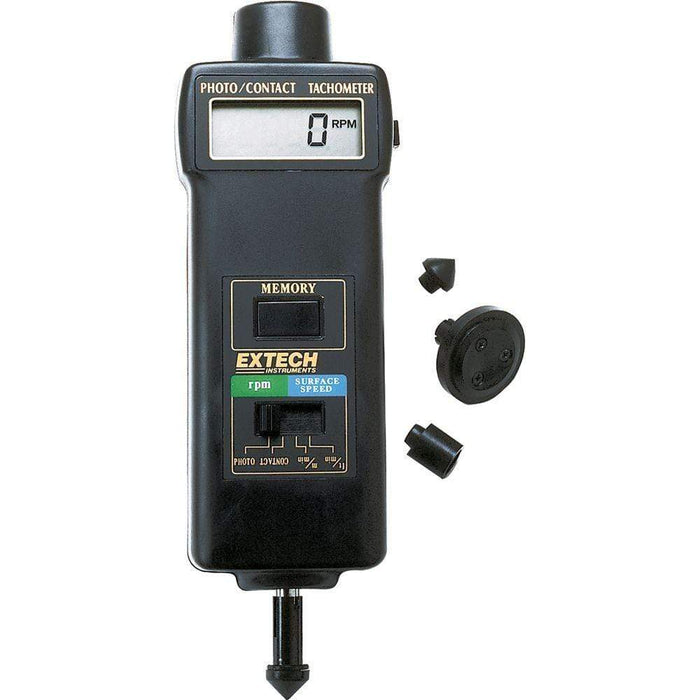 Extech 461895: Combination Contact/Photo Tachometer - anaum.sa