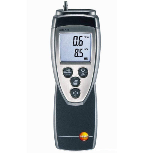 Testo 512 : Differential Pressure Meter - 0 to 200hPa - anaum.sa