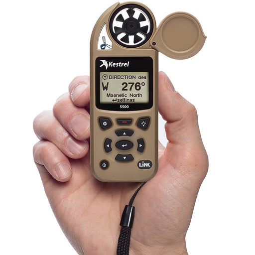 Kestrel 5500 Weather Meter with LiNK + Vane Mount (Tan) - anaum.sa