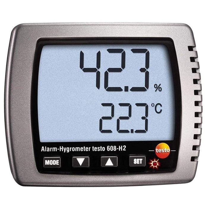 Testo 608-H2 : Thermohygrometer with Alarm - anaum.sa
