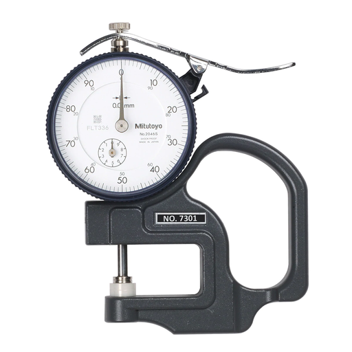 Mitutoyo 7301A Dial Thickness Gauge, Range 0-10mm - anaum.sa