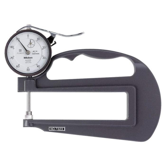 Mitutoyo 7323A Dial Thickness Gauge, Range 0-20mm - anaum.sa