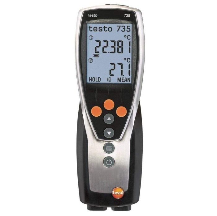 Testo 735-1 : Digital Thermometer ( 3 Channel ) - anaum.sa