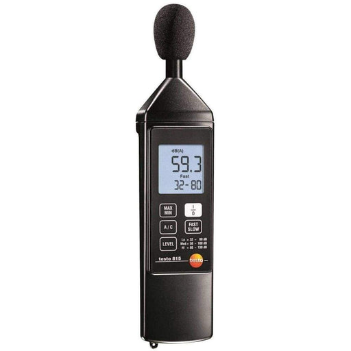 Testo 815 : Sound Level Meter - anaum.sa