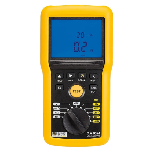 Chauvin Arnoux CA6524 1kV Insulation and Continuity Tester - anaum.sa