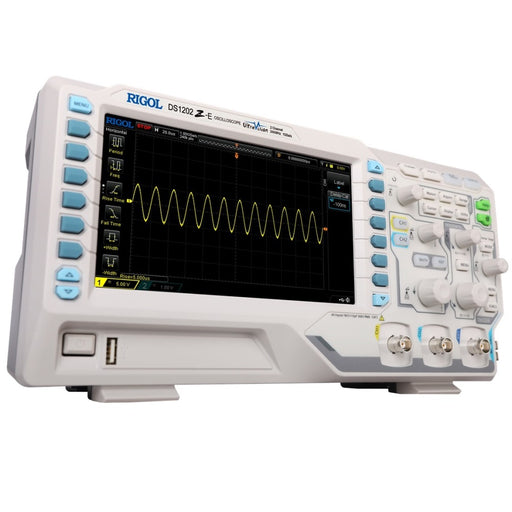 Rigol DS1202Z-E: 200MHz, 2 Channel Digital Oscilloscope - anaum.sa