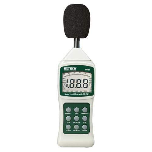 Extech 407750: Sound Level Meter with PC Interface - anaum.sa