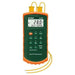 Extech 421502: Type J/K, Dual Input Thermometer with Alarm - anaum.sa