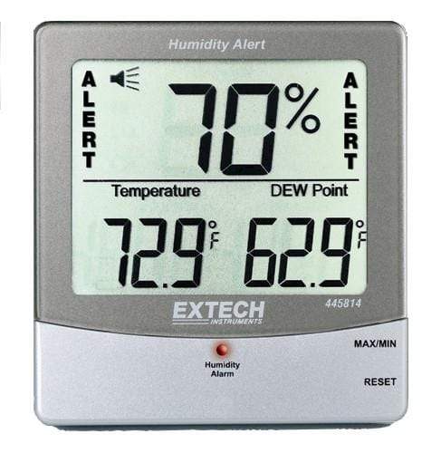 Extech 445814: Hygro-Thermometer Humidity Alert with Dew Point - anaum.sa
