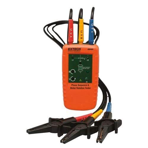 Extech 480403: Motor Rotation and 3-Phase Tester | Anaum.sa.com