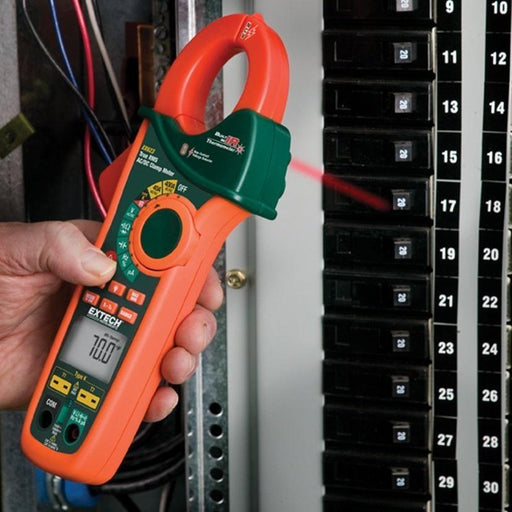 Extech EX613: 400A Dual Input AC/DC Clamp Meter + NCV - anaum.sa